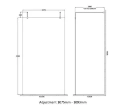 Hudson Reed Black Wetroom Shower Screen With Arms And Feet -Burlington Shop M700 2023 6 12 7 52 59 902