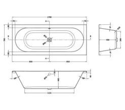Nuie Otley Round Double Ended White Acrylic Bath -Burlington Shop M700 2023 6 13 10 53 55 916