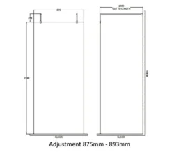 Hudson Reed Walk-In Wetroom Screen With Chrome Support Arms And Feet -Burlington Shop M700 2023 6 13 13 34 31 21