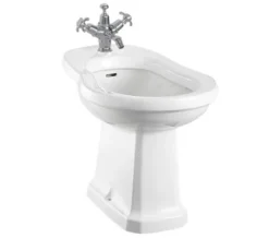 Burlington White Back To Wall Bidet 565mm - P4