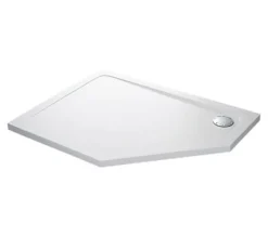 Mira Flight Low 1200 X 900mm Pentagon Shower Tray White -Burlington Shop M700 2023 6 3 9 10 10 916