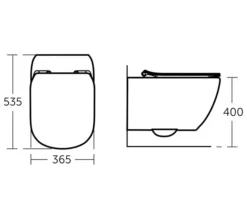 Ideal Standard Tesi Aquablade White Wall Hung WC Pan 535mm -Burlington Shop M700 2023 7 22 8 25 34 722