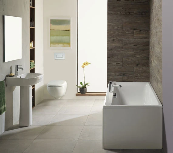 Ideal Standard Concept 1700 X 750mm White Double Ended Bath 6 Ideal Standard Concept 1700 X 750mm White Double Ended Bath - Image 6