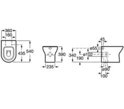 Roca Nexo Back To Wall White WC Pan 540mm - 347615000 -Burlington Shop M700 2023 7 31 13 40 34 545