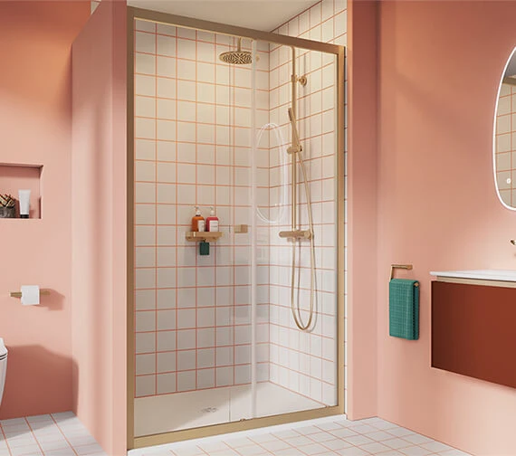 Crosswater Clear 6 1950mm Height Single Sliding Door 4 Crosswater Clear 6 1950mm Height Single Sliding Door - Image 4