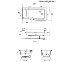Ideal Standard Connect Air White Idealform Plus Shower Bath -Burlington Shop M700 2023 9 12 12 23 41 827