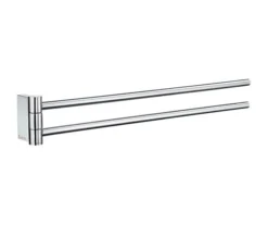 Smedbo Air 440mm Swing Arm Chrome Towel Rail