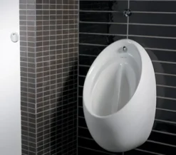 Armitage Shanks Contour 67cm Concealed Urinal With Rimless HygenIQ Bowl -Burlington Shop QS V15082 5 mn