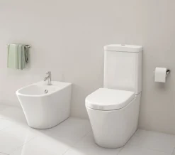 IMEX Arco White Back-To-Wall Bidet 550mm - B1088 -Burlington Shop QS V15279 3 mn