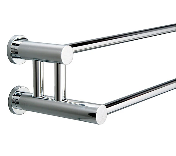 Miller Montana Double Towel Rail 650mm - 6727C 1 Miller Montana Double Towel Rail 650mm - 6727C