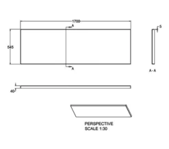 Cleargreen Bath Front Panel -Burlington Shop QS V17554 2 mn