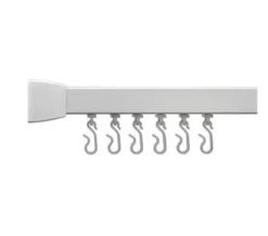 Croydex Professional Profile 800 Straight Curtain Rail -Burlington Shop QS V18007 3 mn 2