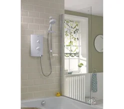 Mira Sport Thermostatic Electric Shower 9KW White And Chrome 1.1746.005
