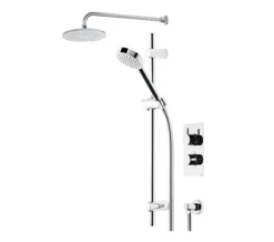 Roper Rhodes Event Round Dual Function Shower System Chrome With Fixed Head