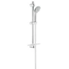Grohe Euphoria Massage Chrome Shower Set With 600mm Rail - 27231001