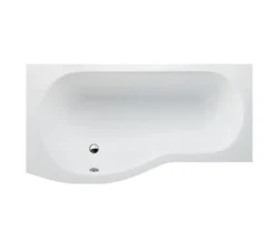 Cleargreen Ecoround White Shower Bath -Burlington Shop QS V26289 1 mn 1