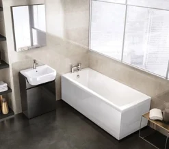 Cleargreen Sustain Rectangular Single Ended White Bath 1800 X 800mm Square