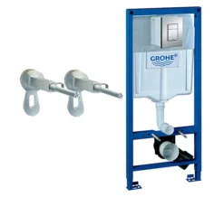 Grohe Rapid SL Cosmo 3 In 1 Pack For WC With Skate Cosmopolitan Flush Plate