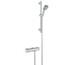 Grohe Grohtherm 2000 New Chrome Plated Thermostatic Shower Set