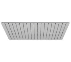 Vado Aquablade Single Function Square Slimline Shower Head -Burlington Shop QS V37225 1 mn