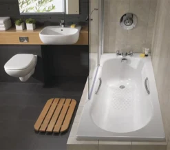 Twyford Celtic White Slip Resistant Steel Bath With Grips And Legs 1600 X 700mm 19 Twyford Celtic White Slip Resistant Steel Bath With Grips And Legs 1600 X 700mm -Burlington Shop QS V43295 10 mn