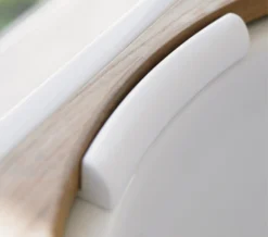 Duravit Blue Moon 1400mm Bath With Support Frame - Jet System -Burlington Shop QS V43537 12 mn