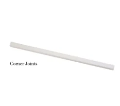 Croydex Unfold N Fit Bath End Panel Gloss White -Burlington Shop QS V45966 3 mn