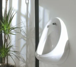 Twyford Spectrum Concealed Outlet White Urinal Bowl - 560 X 360 X 330mm -Burlington Shop QS V47327 3 mn