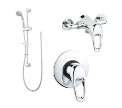 Deva Lace Manual Chrome Shower Valve With Single Function Kit - Laccmanm02