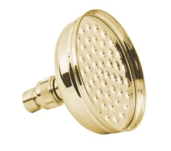 Deva 5 Inch Traditional Shower Head With Swivel Joint -Burlington Shop QS V49105 1 mn