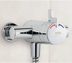 Mira Miniduo And Eco Showerhead EV Thermostatic Mixer Shower Chrome -Burlington Shop QS V52530 3 mn