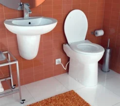 Saniflo Sanicompact Cisternless Ceramic WC With Macerator Pump