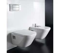 Roca The Gap White Wall Hung Bidet 540mm - 357475000