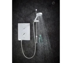 Mira Sport Multi-Fit Electric Shower 9.0kW White And Chrome - 1.1746.009