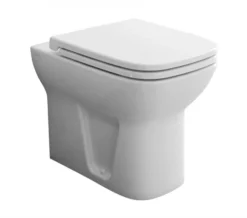 VitrA S20 White 400mm Back-To-Wall WC Pan
