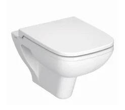 VitrA S20 480mm White Wall Hung Short Projection WC Pan