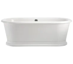 Burlington London White Round Soaking Bathtub 1800 X 850mm - E18 -Burlington Shop QS V61954 3 mn
