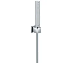Grohe Euphoria Cube Stick Wall Holder Set 1 Chrome Spray Pattern