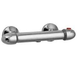 IMEX Thermoforce 1 Chrome Exposed Thermostatic Round Shower Valve