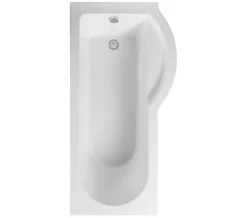 IMEX Arco White Shower Bath -Burlington Shop QS V72247 1 mn