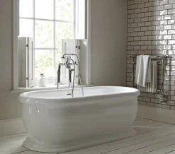 Heritage Derrymore 1745 X 790mm Double Ended Roll Top Bath