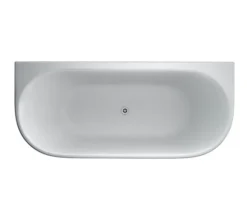 Burlington Avantgarde 1700 X 750mm White Back-To-Wall Bath -Burlington Shop QS V77477 3 mn