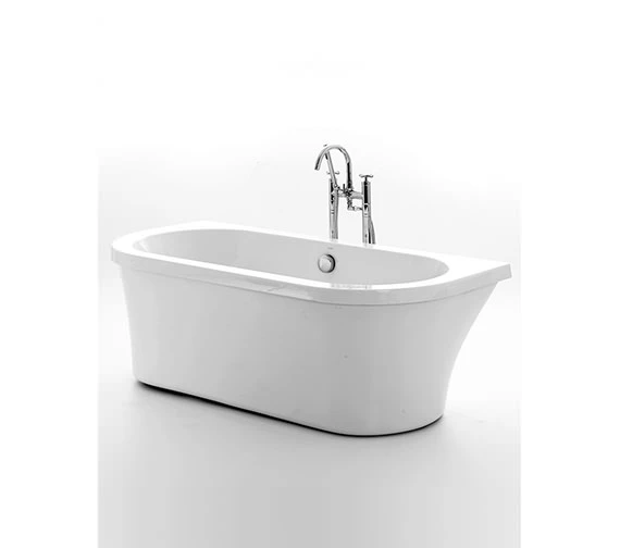 Royce Morgan Kirkstall Back To Wall Freestanding White Bath 1680 X 780mm 1 Royce Morgan Kirkstall Back To Wall Freestanding White Bath 1680 X 780mm