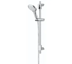 Bristan Evo Chrome Finish Adjustable Shower Kit With Multi Function Rub Clean Handset
