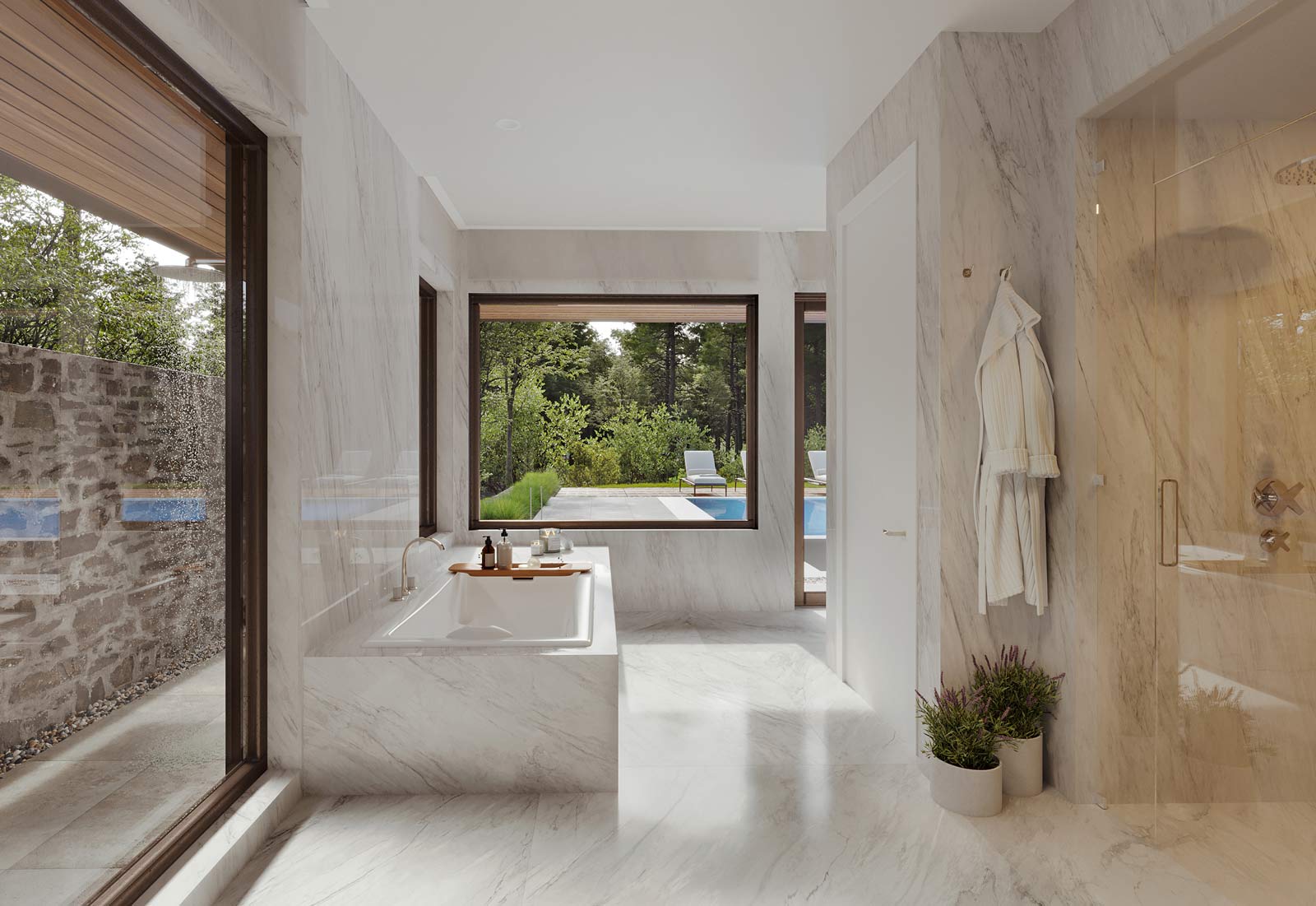 Front Page 2 Front Page -Burlington Shop accessible low maintenance modern bathroom for aging in place